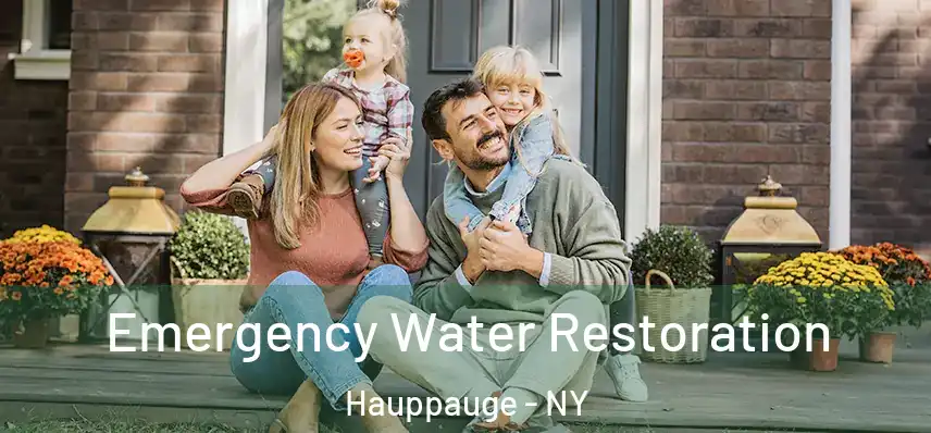 Emergency Water Restoration Hauppauge - NY