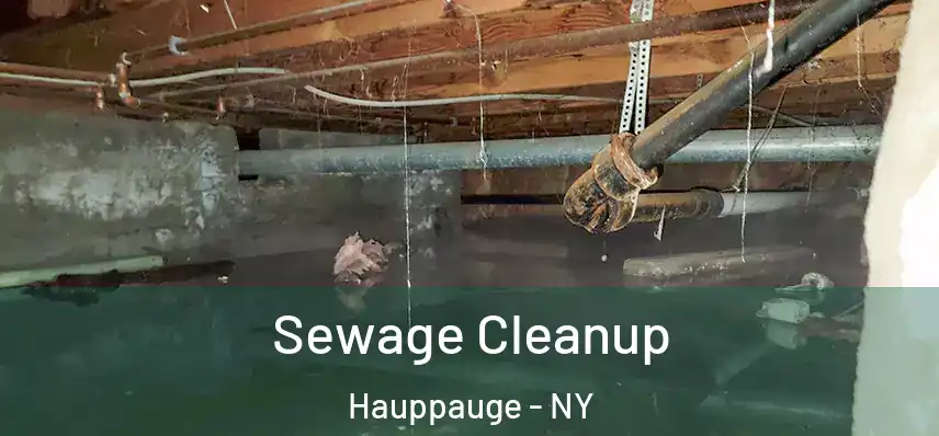  Sewage Cleanup Hauppauge - NY